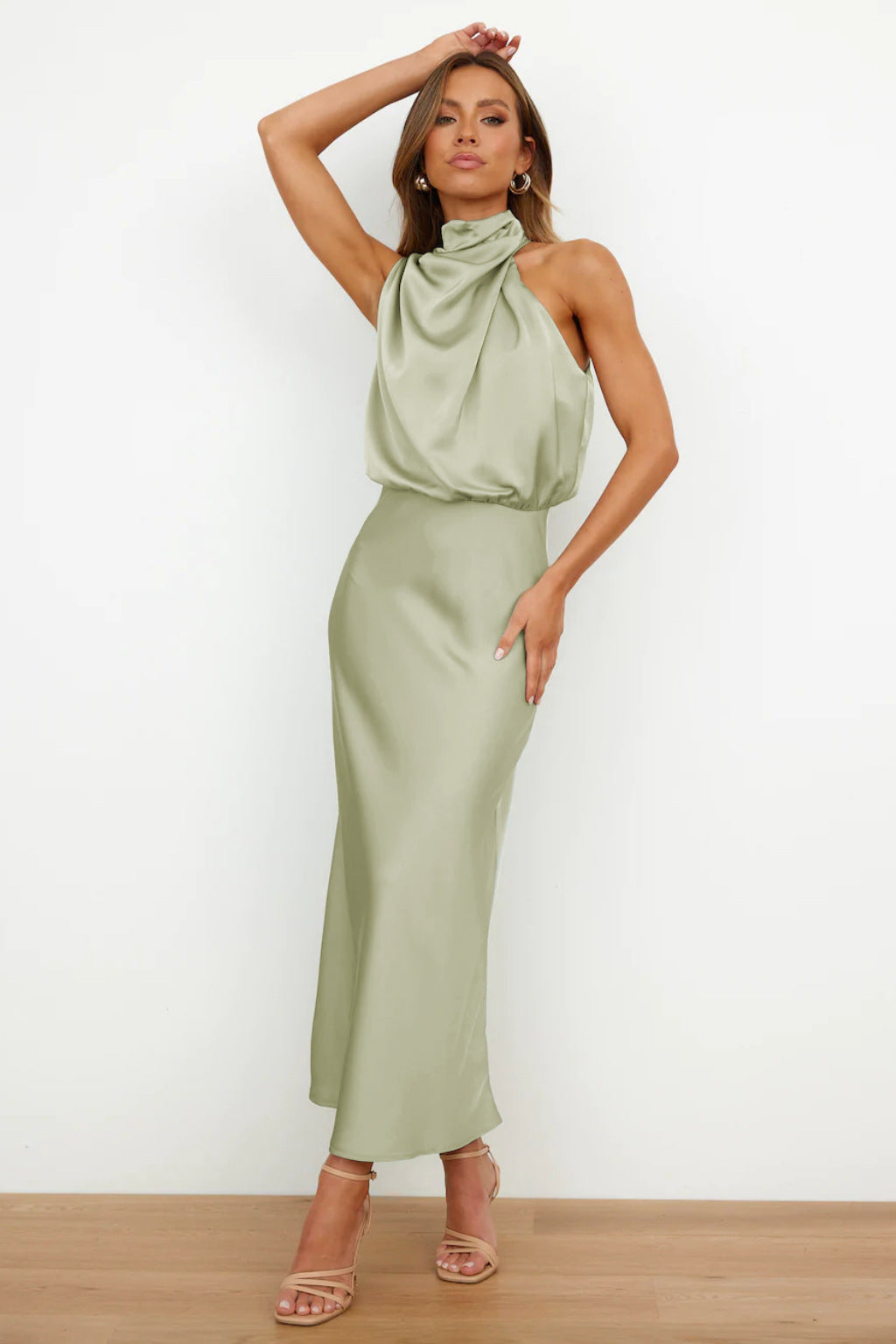 Tyra | Rochie de seară elegantă cu decolteu halter