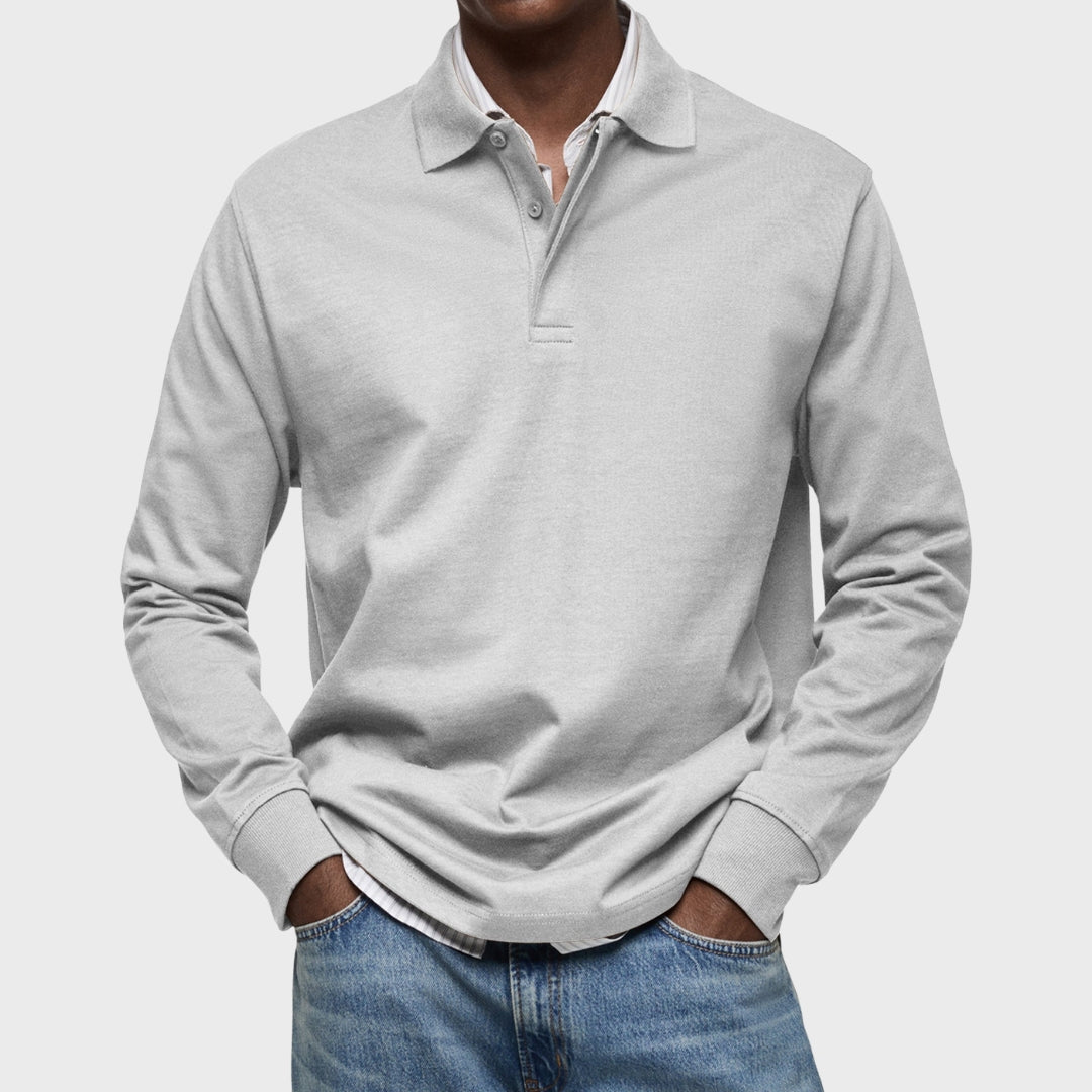 Eduardo - Polo De Luxo Cu Mâneci Lungi