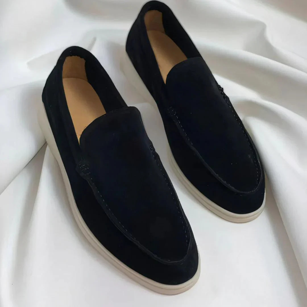 Hugo - Mocasini eleganți din nubuc