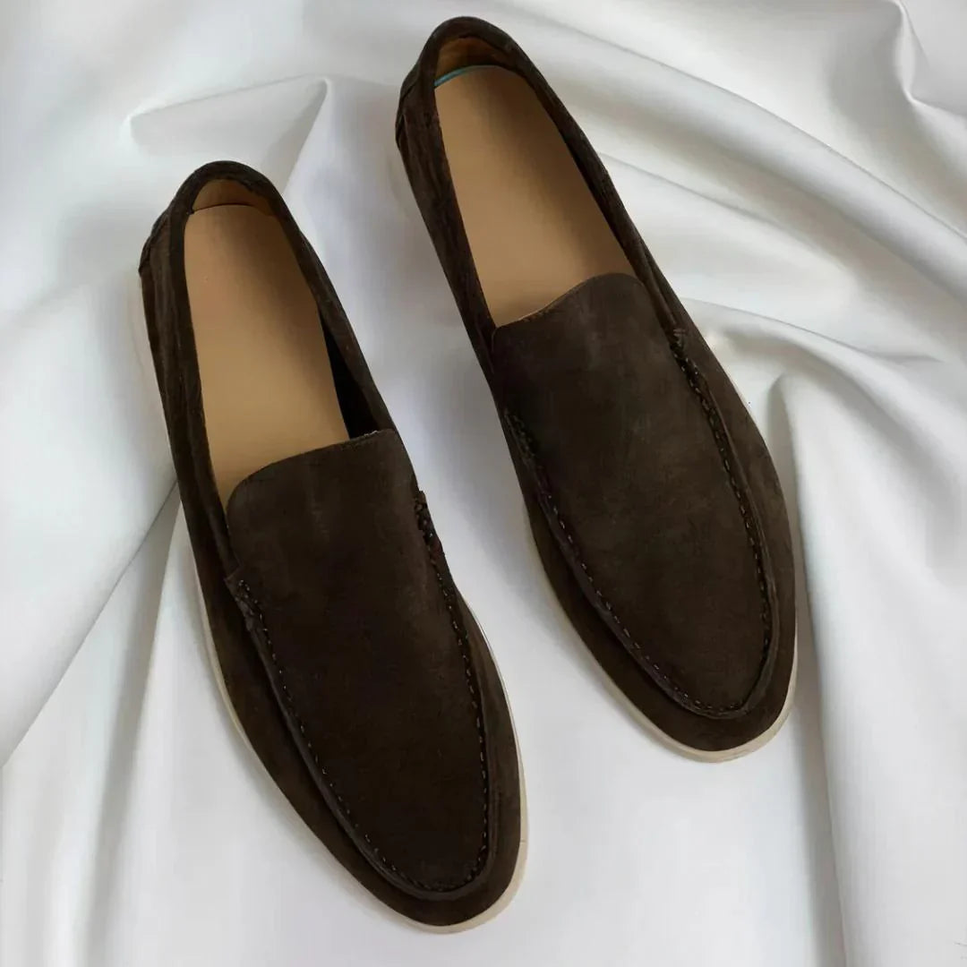Hugo - Mocasini eleganți din nubuc