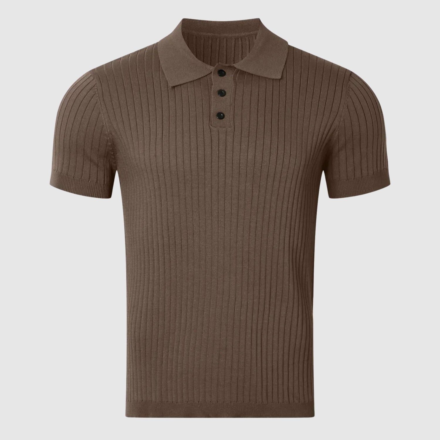 Benedek – Tricou cu model de pește și nasture