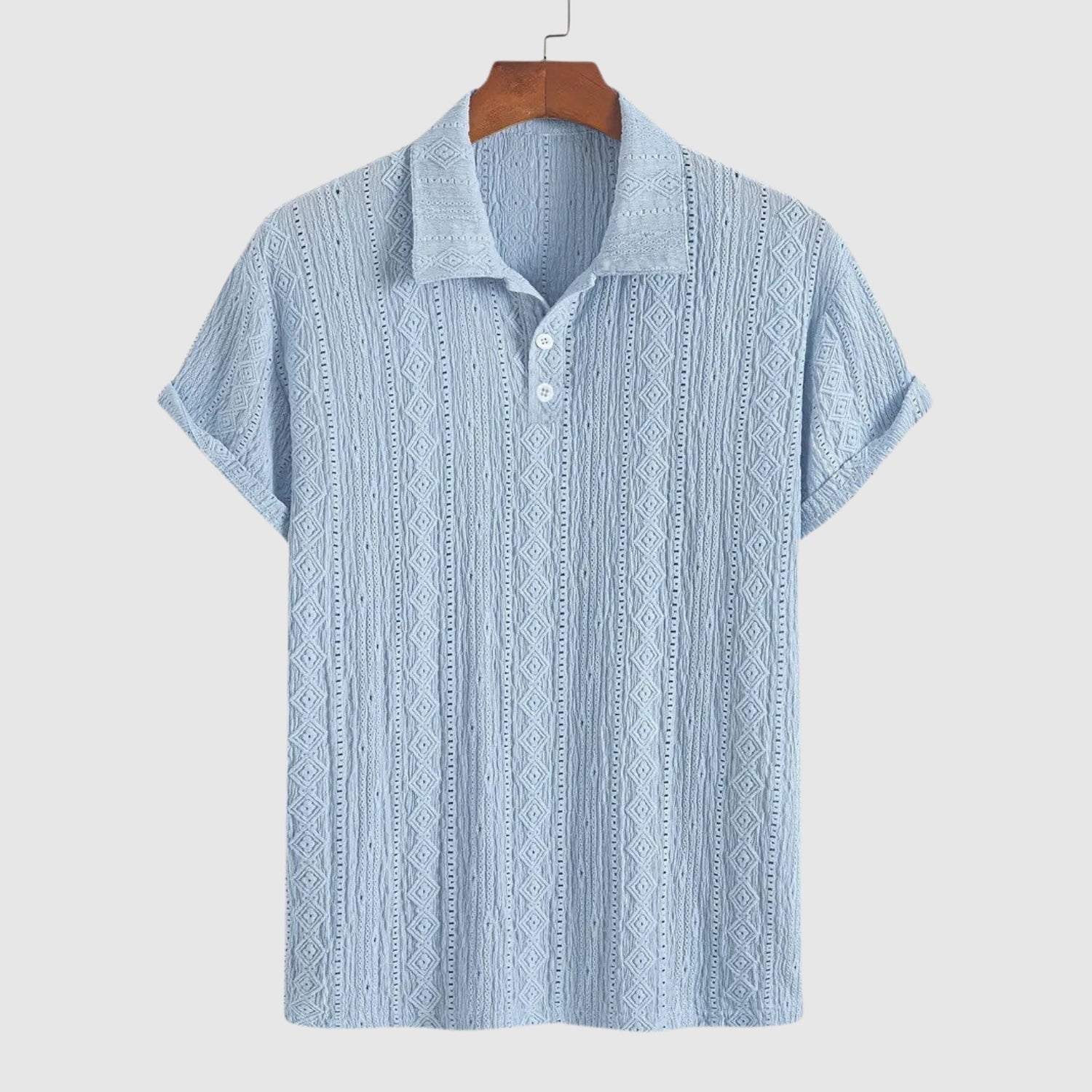 Tivadar – Tricou fin tricotat cu design texturat