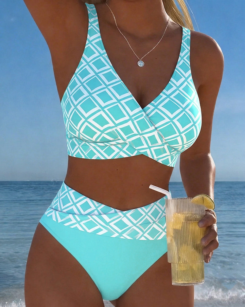 Letícia - Costum de Baie cu Model de Diamant
