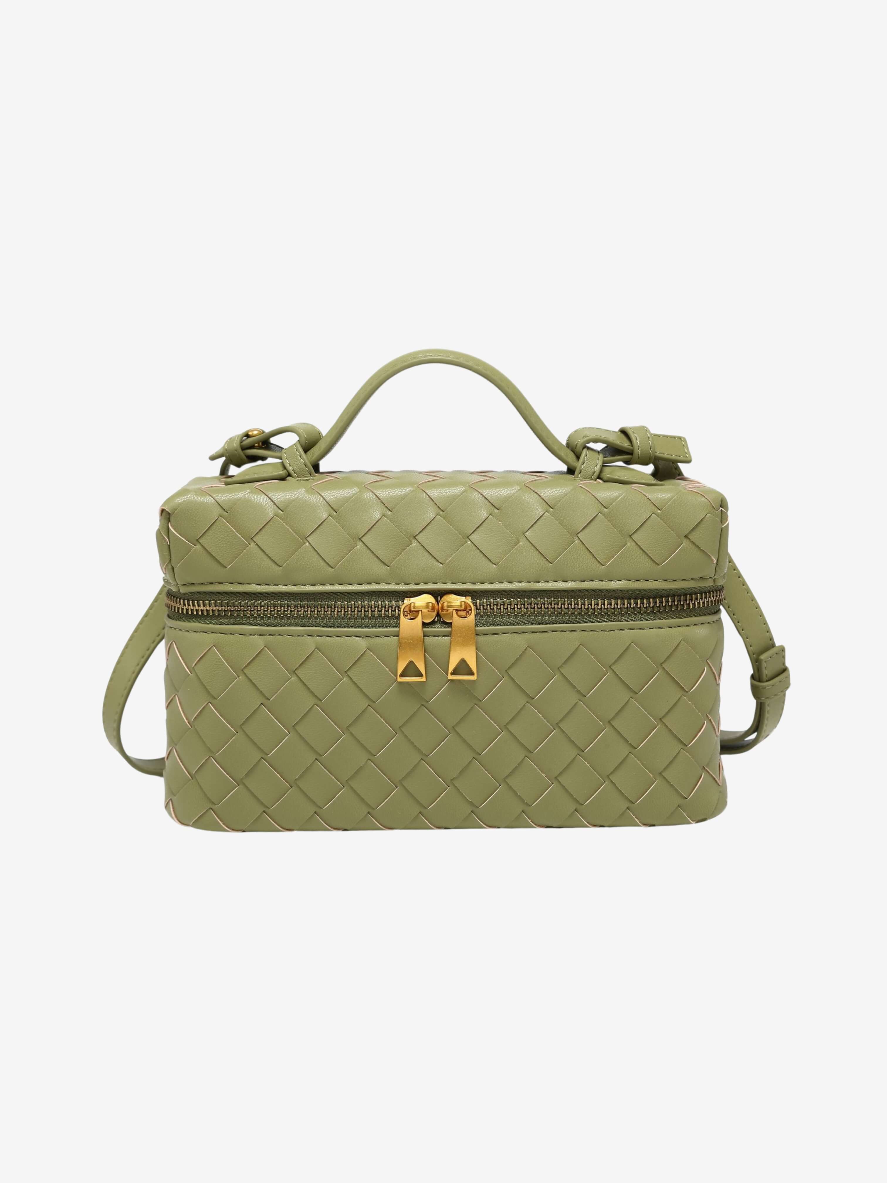 Juliette | Geantă Woven Strutturata Lucida