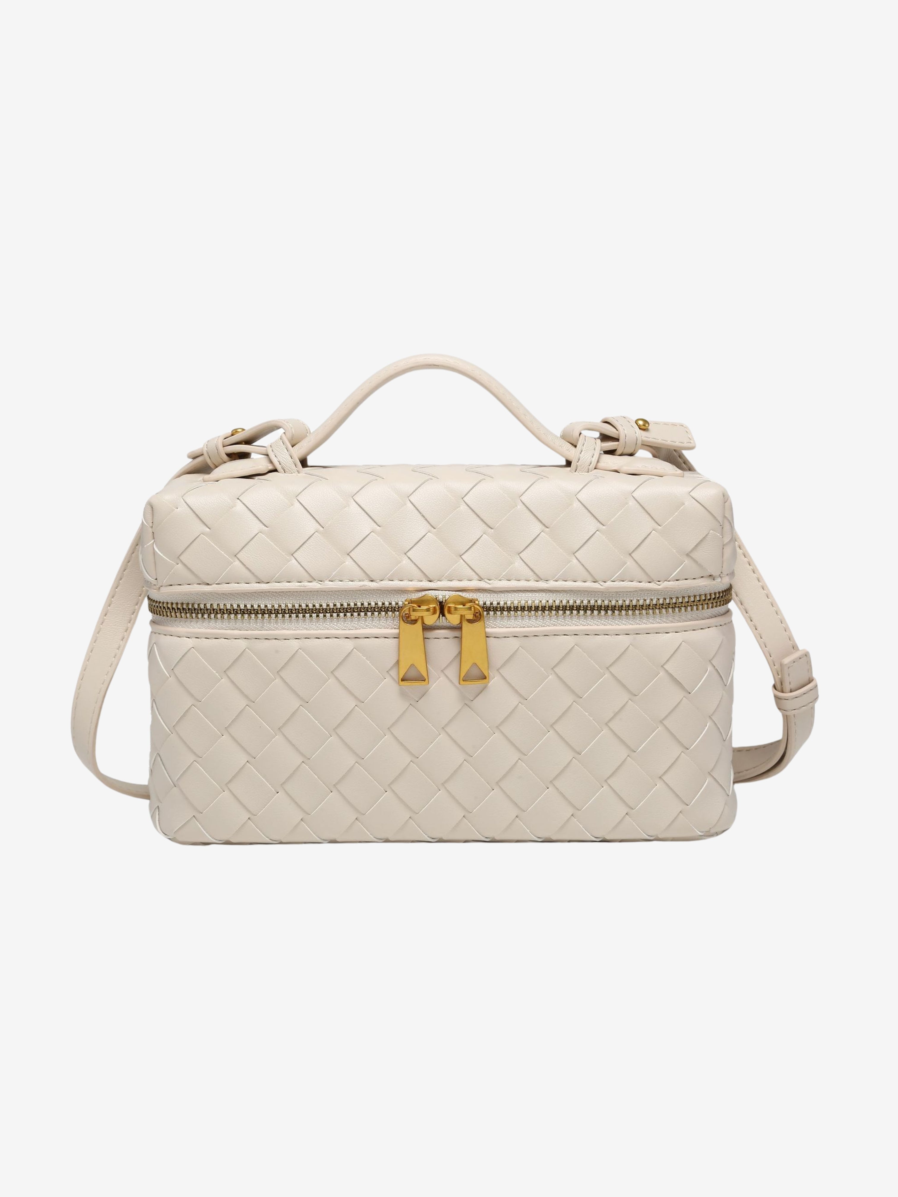 Juliette | Geantă Woven Strutturata Lucida