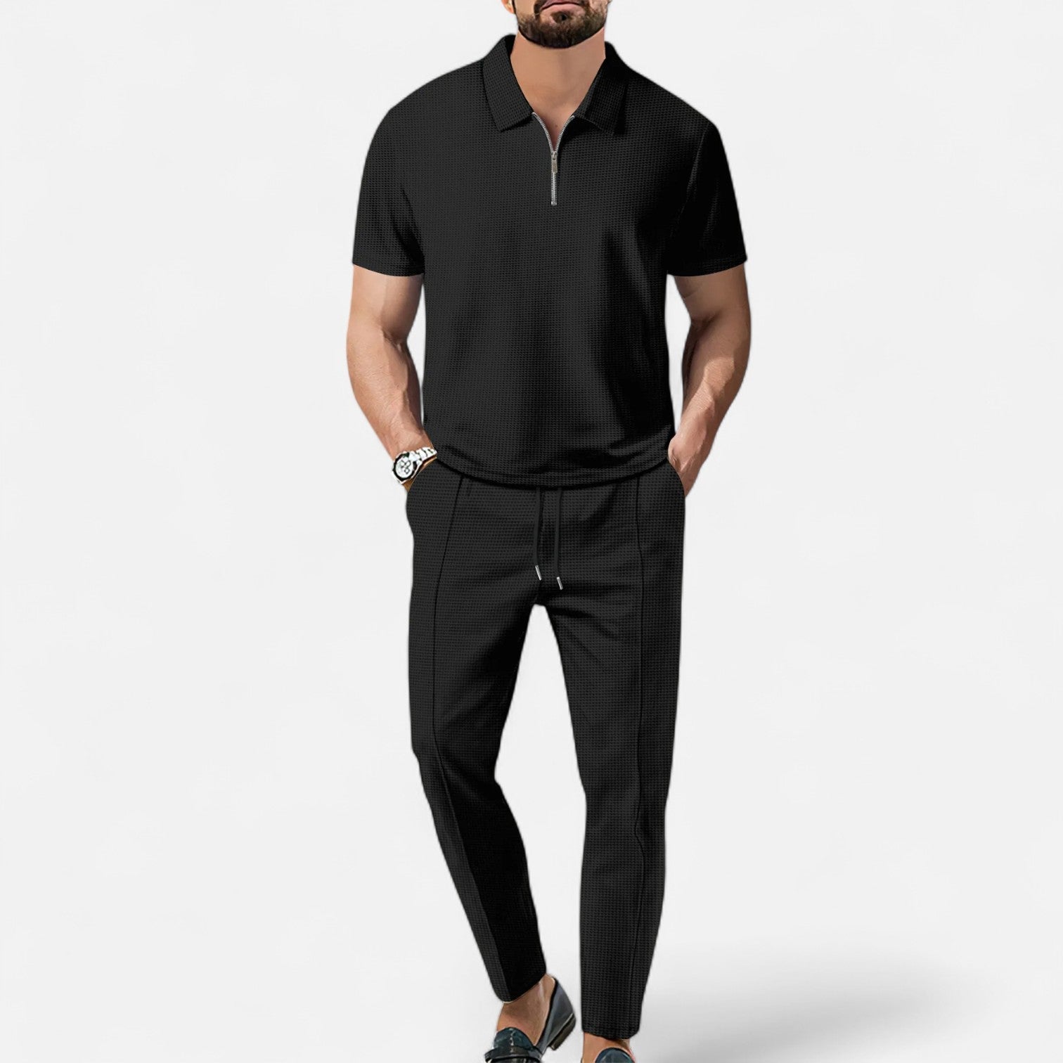 Conjunto de Polo și Pantaloni - Coordinat
