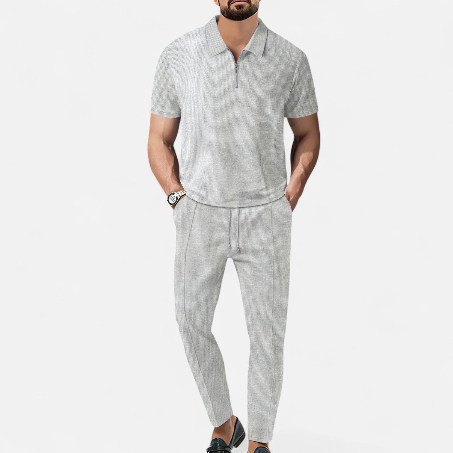 Conjunto de Polo și Pantaloni - Coordinat