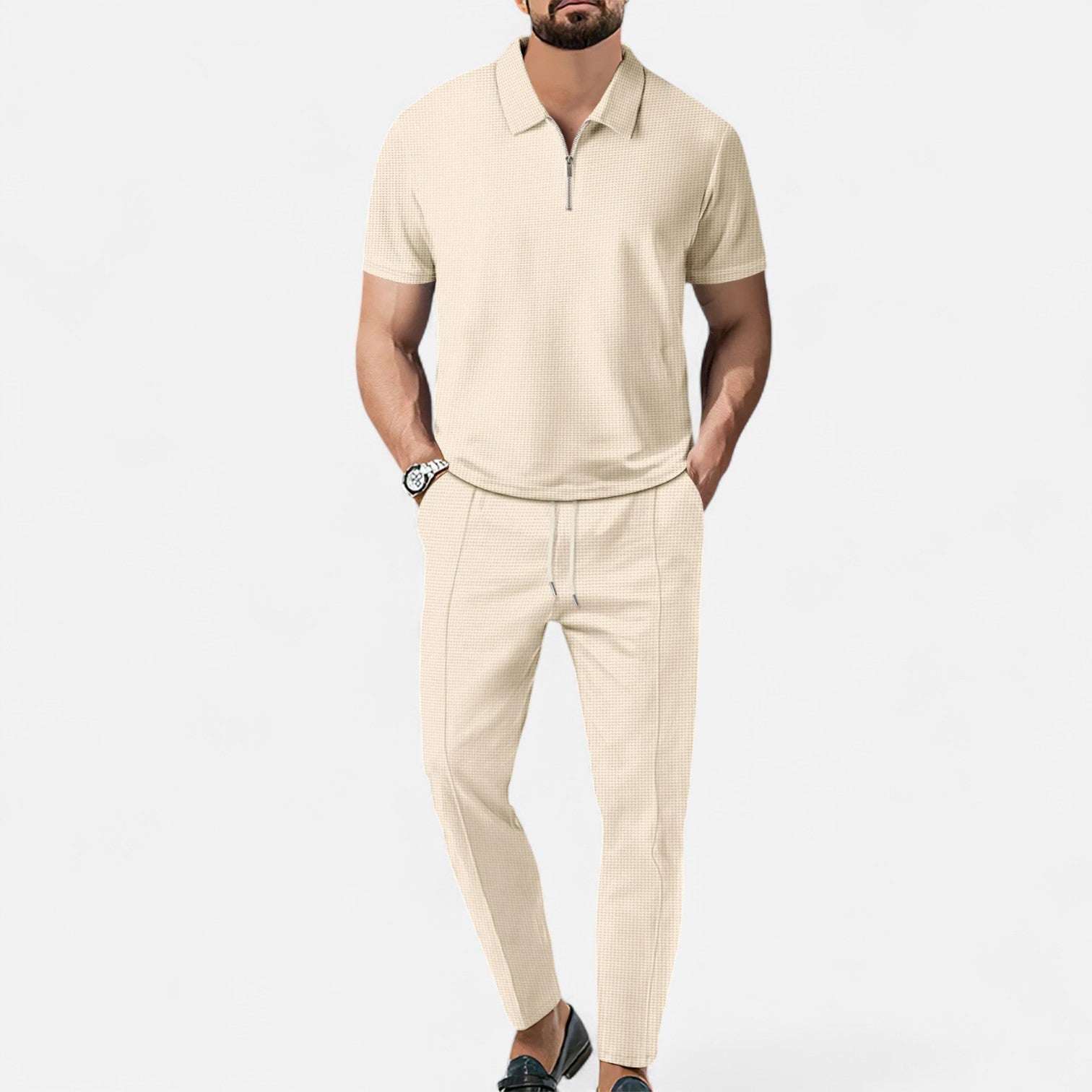 Conjunto de Polo și Pantaloni - Coordinat