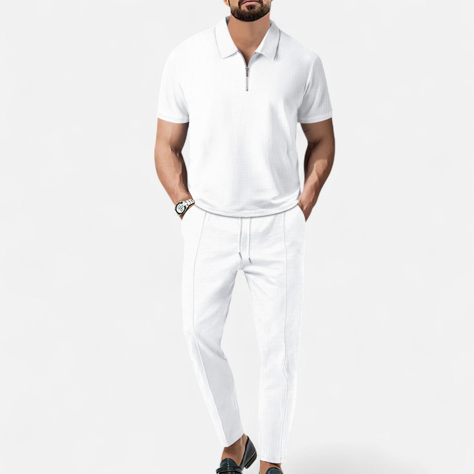 Conjunto de Polo și Pantaloni - Coordinat