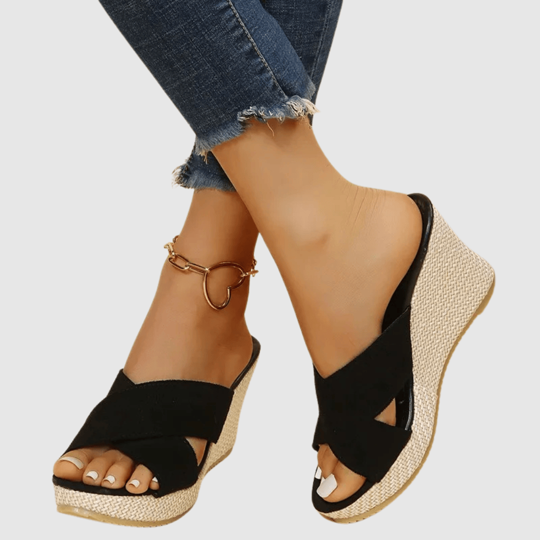 Nives - Sandale elegante cu toc
