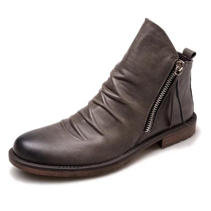 Paulo - Botine Chelsea din Piele