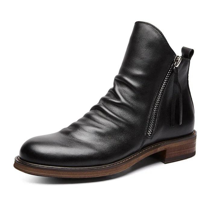 Paulo - Botine Chelsea din Piele