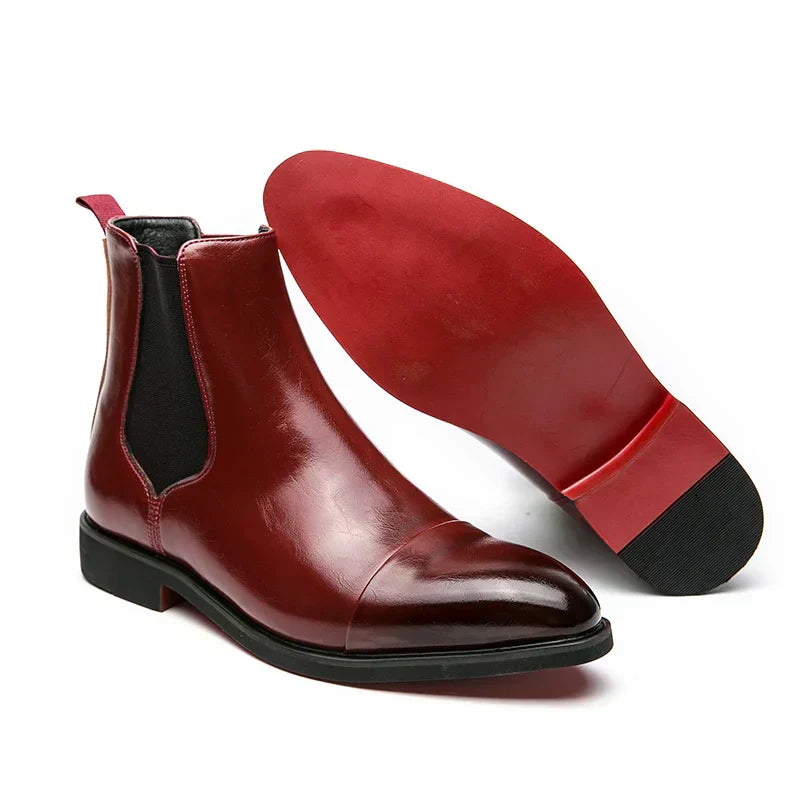Hugo - Botine Chelsea din Piele