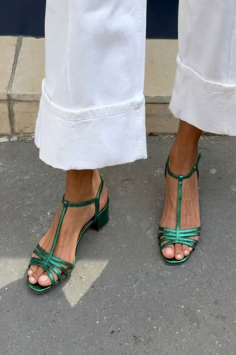 Allegra | Sandale Aurii Eleganță Zilnică