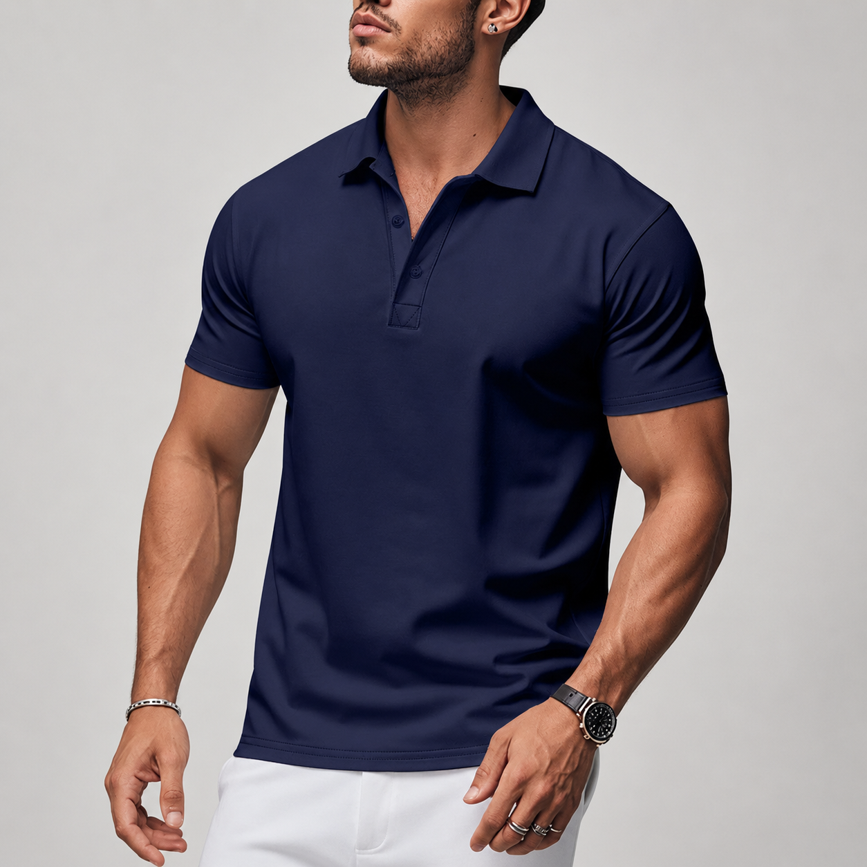 Zoltán - Tricou Casual pentru Bărbați