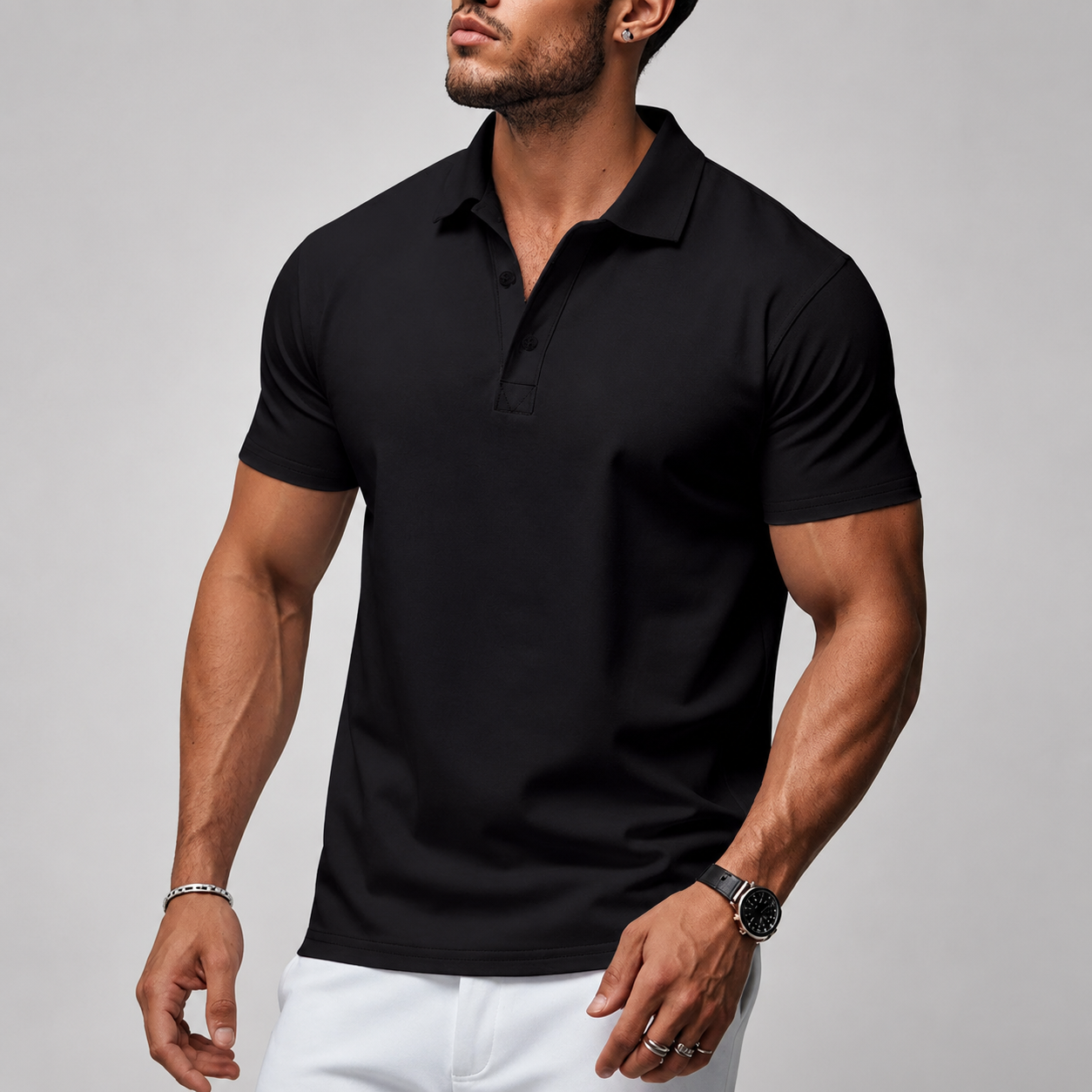 Zoltán - Tricou Casual pentru Bărbați